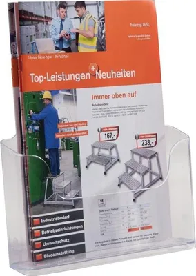 Zdjęcie produktu dla Twinco uchwyt na broszury DIN A4 - 5820-7
