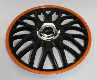 Produktbild von SET Radkappen Radzierblenden 4er Satz 14 ORDEN ORANGE R