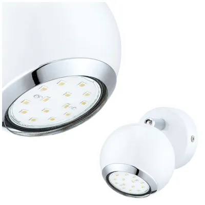 Zdjęcie produktu dla EGLO 31001, Powierzchniowe spot oświetlenie, GU10, 1 szt., LED, 3000 K, Biały