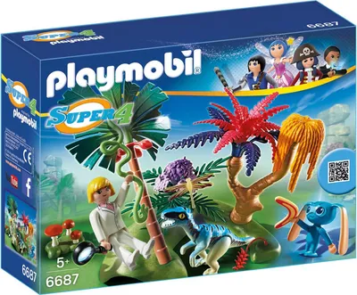 Image de PLAYMOBIL 6687 - Lost Island avec Alien et Raptor