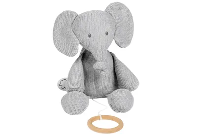 Image de Boîte à musique éléphant "Tembo" en tricot