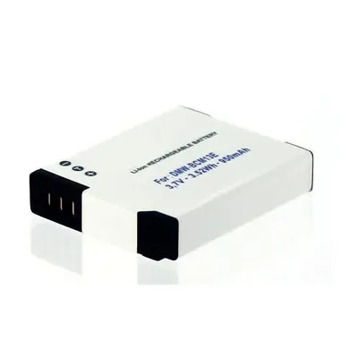 Produktbild von Akku für Panasonic LUMIX DMC-FT5 Li-Ion 3,7 Volt 1050 mAh schwarz