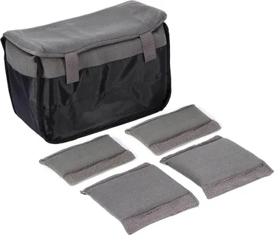 Image de Entatial Introduisez des sacs de protection rembourr?s, sac portable en polyester r?sistant ? l'humidit ? pour les appareils photo DSLR
