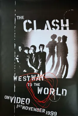 Image de The Clash - Westway To the World 1999 - Affiche Poster - 102x150cm