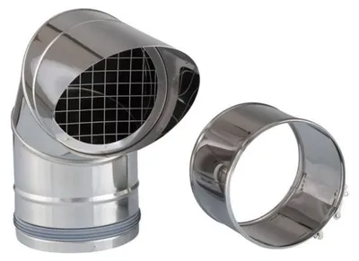 Produktbild von Zehnder Außenluftbogen für ComfoVent Fassadensystem 180 UE