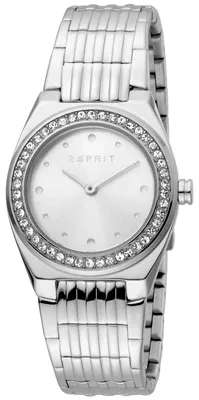 Produktbild von Esprit ES1L148M0045 Spot Silver MB Uhr Damenuhr Edelstahl silber