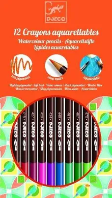 Obrázek produktu pro Akvarelové pastelky, Djeco