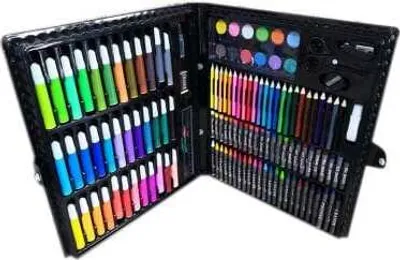 Produktbild von 150-teiliges Premium Kunstset für Kinder - Kreativitätsförderung und perfekte Ordnung - ARTDECK