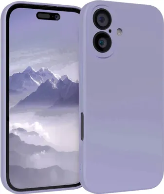 Produktbild von EAZY CASE - TPU Hülle für Apple iPhone 16, TPU Case stoßfeste Handyhülle, weiches Cover mit Kameraschutz, Silikonhülle in Lila