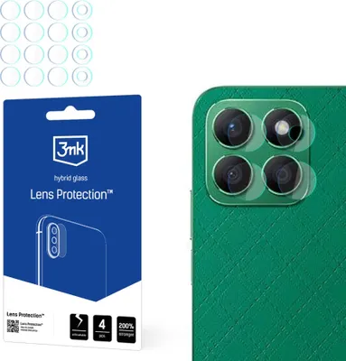 Produktbild von 3mk Hybridglas Lens Protection für Honor X8B Kamera Objektiv Kameralinse 0,16mm 6H (4 Stück)