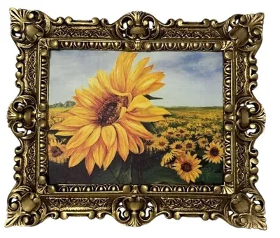 Obrázek produktu pro Elzusha – Starožitná barokní nástěnná dekorace, 45x38 cm, vintage styl