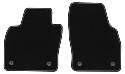 Immagine prodotto di Tappetini anteriori in moquette per Seat Arona 2017- (crossover) – 2 pezzi, neri, su misura – Wielganizator BASIC