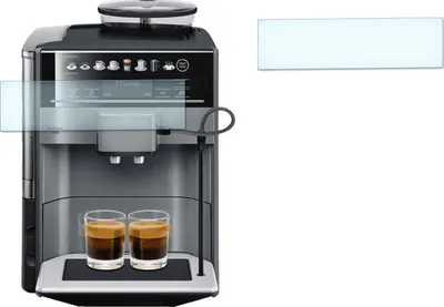 Produktbild von Abtrobfblech Kratzschutz Folie und Display Schutzfolie geeignet für Siemens EQ 6 Plus Display