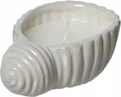 Image de Bougie parfumée au citron dans une coupelle en porcelaine 13,4x5cm Bougie décorative en cire