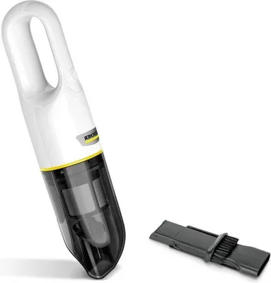 Immagine prodotto di Aspirapolvere compatto e leggero per un utilizzo rapido - Serbatoio da 0,15 l - 0,65 kg - Batteria ricaricabile da 7,2 V inclusa - Caricatore USB - Bocchetta con ventola 2 in 1