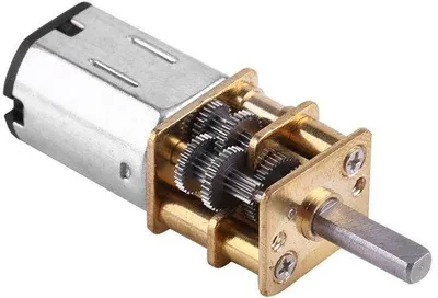 Produktbild von 6V-Hochdrehmoment-Getriebemotor - Ideal für Modellbau - Kompakt und leicht - Verlustgeschwindigkeit - Geschikt für Hobbymodelle