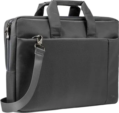 Produktbild von Rivacase 8251, 431.8 mm (17 "), Aktentasche/Klassik, Grau, 650 g, 430 x 50 x 298 mm, 455 x 70 x 320 mm