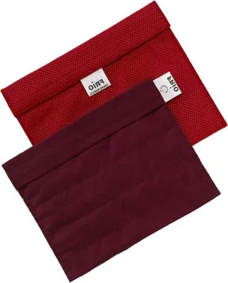 Obrázok produktu pre Chladiaca taška na inzulín pre diabetikov - Veľkosť 15 x 21 cm - Červená - Na 9 inzulínových pier - Chladí studenou vodou - Opakovane použiteľná