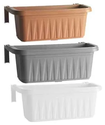 Produktbild von BAMA RONDINE Balkon-Blumenkasten Terrakotta, 60 cm