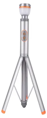Produktbild von Tragbare Campinglampe, teleskopierbare Arbeitsleuchte mit Stativ, höhenverstellbar, Outdoor-Taschenlampe mit Fernbedienung, SOS-Funktion, Magnetfuß,