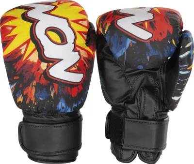 Produktbild von Boxhandschuh Junior Graphic schwarz/weiß