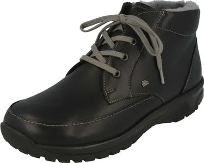 Produktbild von Finn Comfort Aibling Herrenboots, Schwarz. Leder, , gefüttert - Herrenschuhe Boots / Stiefel, Schwarz, leder 