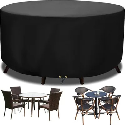 Obrázok produktu pre Funshot poťah na okrúhly záhradný nábytok Vodotesná tkanina 420D Oxford Ø 250 x 90 cm