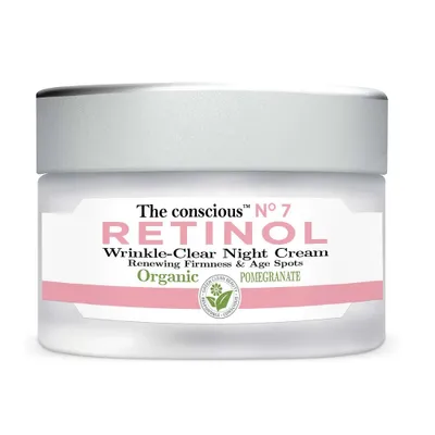 Zdjęcie produktu dla The Conscious Przeciwzmarszczkowy krem na noc z organicznym granatem, 50ml