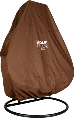Produktbild von HOME DELUXE - Regenabdeckung CAPE TWIN - Braun |⌀ 232 cm, Abdeckung für Gartenmöbel, Abdeckplane