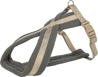 Produktbild von TRIXIE Premium Touren-Geschirr - sand - 70–110 cm/25 mm
