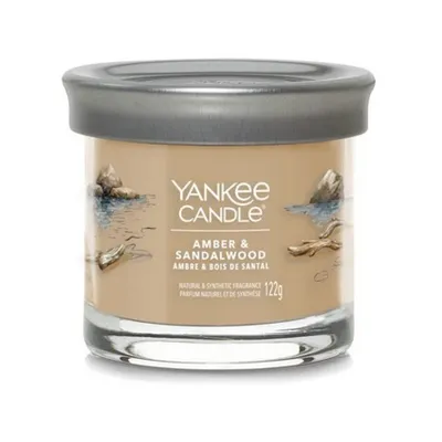 Obrázok produktu pre Yankee Candle AMBER & SANDALWOOD - sviečka v malom poháriku 121g