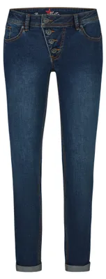 Produktbild von Buena Vista - Damen 5-Pocket Jeans, Malibu (888-B5001-370), Größe:M, Buena Farben:dark stone (5222)