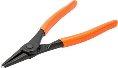 Produktbild von Bahco Zange für Außensicherungsringe mit geraden Backen, brüniert 140 mm