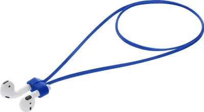 Obrázok produktu pre kwmobile magnetický držiak kompatibilný so slúchadlami Apple Airpods 1 / 2 / 3 / 4 / Pro 1 / Airpods Pro 2 - 80 cm držiak na slúchadlá Popruh v