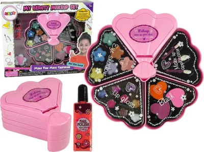 Obrázok produktu pre Ružová kozmetická taštička na očné tiene Gloss Pink