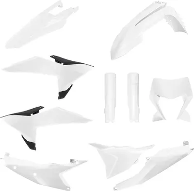 Image de Polisport Off Road Full Ktm Exc/excf/xcw/xcfw 26 Kit plastique Blanc Blanc One Size