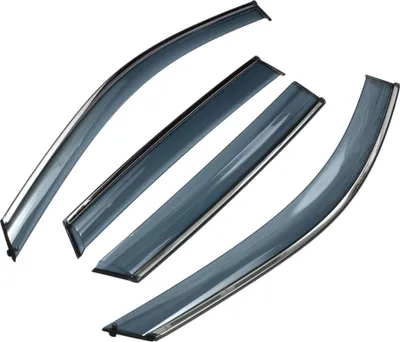 Produktbild von 1 Set Fensterabweiser für Mazda CX-5 2017-2024 Seitliche Fensterabweiser Schwarz