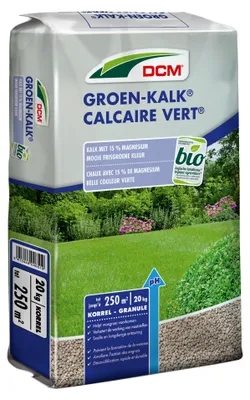 Productafbeelding van Groenkalk korrels 20 kg DCM