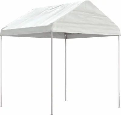 Produktbild von vidaXL Pavillon mit Dach Weiß 20,07x2,28x2,69 m Polyethylen