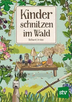 Image de Kinder schnitzen im Wald