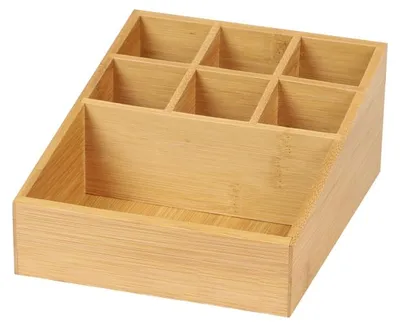 Immagine prodotto di DOCHTMANN Organizer in bambù 17x9x21 cm