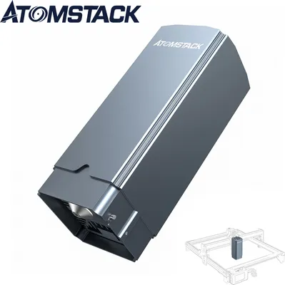 Produktbild von ATOMSTACK R30 Infračervený modul , 20000Hz pulsní energie vláknový modul, kruhový bod 0,03 mm, pro všechny gravírovací stroje řady Atomstack