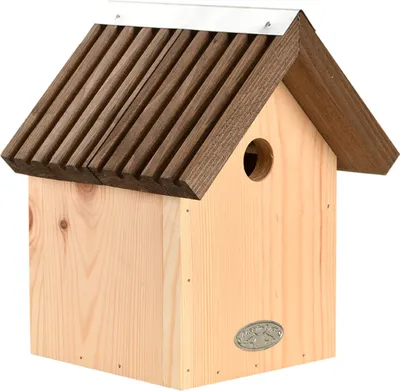 Meisen-Nistkasten-Holz-Garten