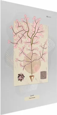 Produktbild von Posterpapier Poster - Mysterious Tree 21x30 cm Abstrakt b-A-0395-ao-a