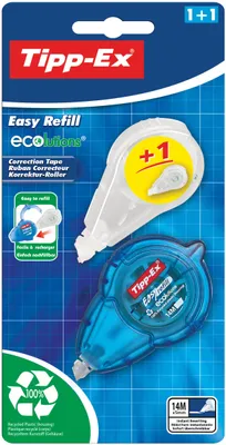 Produktbild von TIPP -ex - Korrektur Moller Easy Nachfüll -Ekolutionen 5mm | Blasen Sie ein 2 Stück