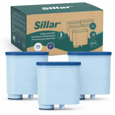 Zdjęcie produktu dla Filtr do wody Sillar, kompatybilny z urządzeniami Philips AquaClean CA6903/10 i CA690