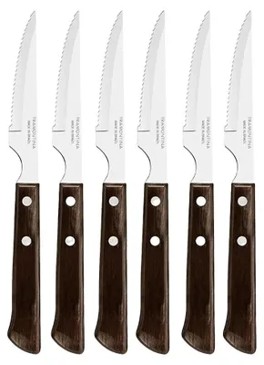 Productafbeelding van Tramontina Churrasco 21109-694, Roestvrij staal, Hout, Roestvrij staal, Bruin