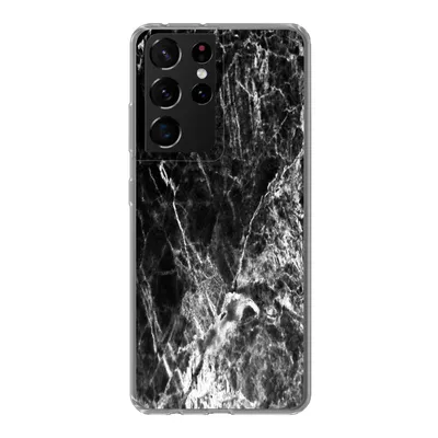 Produktbild von MuchoWow® Handyhülle Schutzhülle Hülle für Samsung Galaxy S21 Ultra Marmor - Stein - Luxus Silikon Softcase Handy Hülle - Mobiltelefon