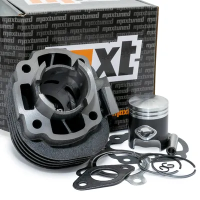 Immagine prodotto di Cilindro Maxtuned standard 50 cc AC, 10 mm, incl. pistone e kit guarnizioni, compatibile con Minarelli orizzontale AC