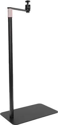Produktbild von Beamer Stativ - Bodenständer - 360° Drehung - Höhe 60–120 cm - Rechteckige Basis 34×20 cm - Basis aus Kohlenstoffstahl - Platzsparendes Design - Schwarz